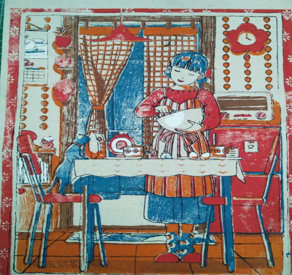 绘画类一等奖《小当家》刘贤梅